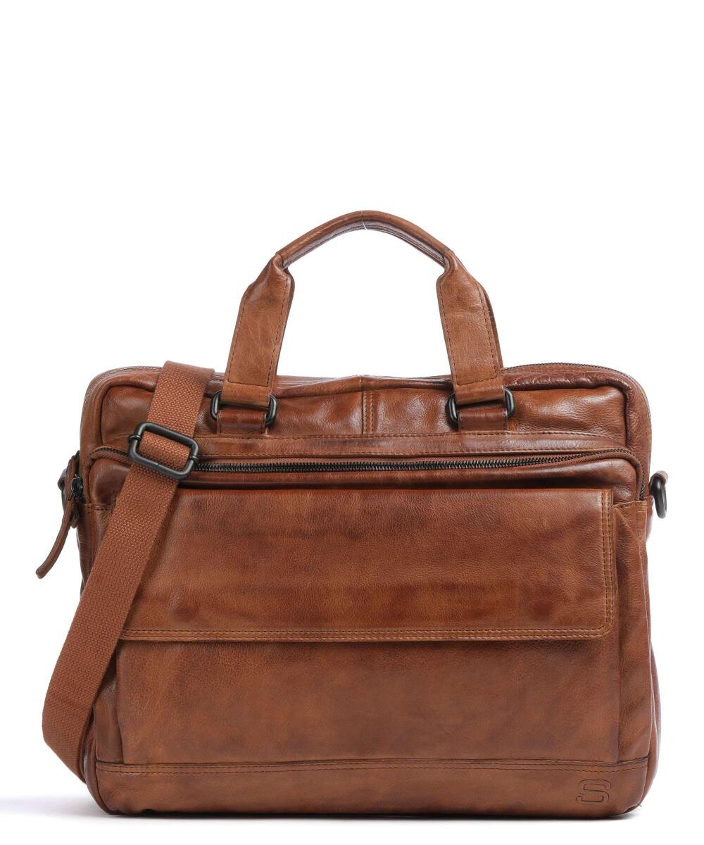 Портфель Apache 15 дюймов из зерненой кожи Spikes & Sparrow, коричневый
Портфель Apache 15 дюймов из зерненой кожи Spikes & Sparrow, коричневый