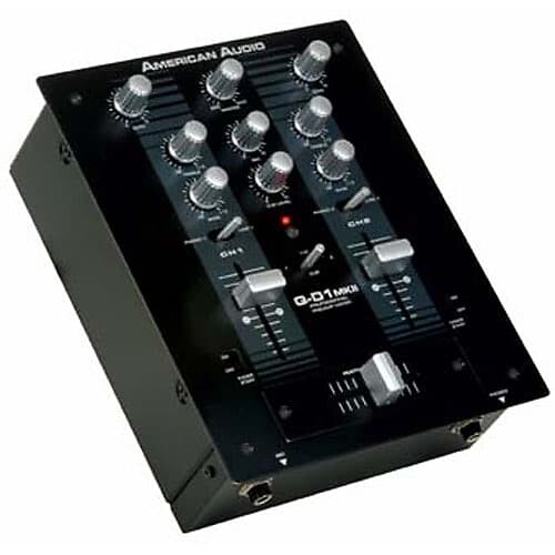 Микшер American Audio QD1-MkII 2-Channel DJ Mixer
Микшер American Audio QD1-MkII 2-Channel DJ Mixer