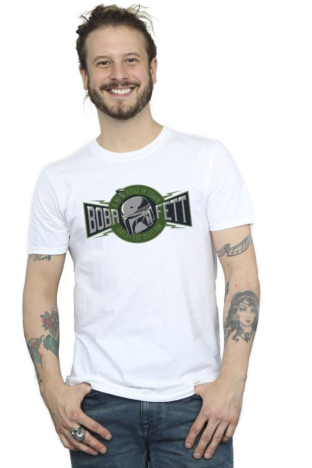 Новая футболка босса преступников Star Wars, белый
Новая футболка босса преступников Star Wars, белый