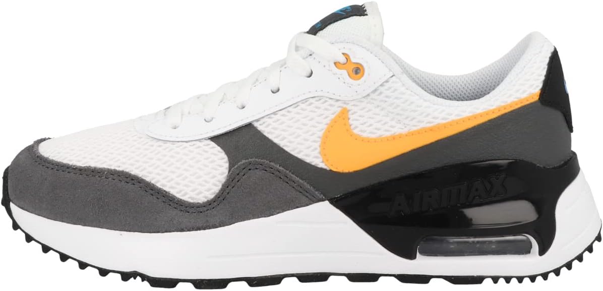 Кроссовки Nike Boys Air Max Systm, белый/оранжевый/серый
Кроссовки Nike Boys Air Max Systm, белый/оранжевый/серый