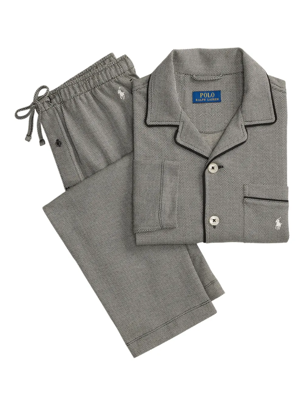 Пижама с узором в елочку POLO RALPH LAUREN, черный
Пижама с узором в елочку POLO RALPH LAUREN, черный