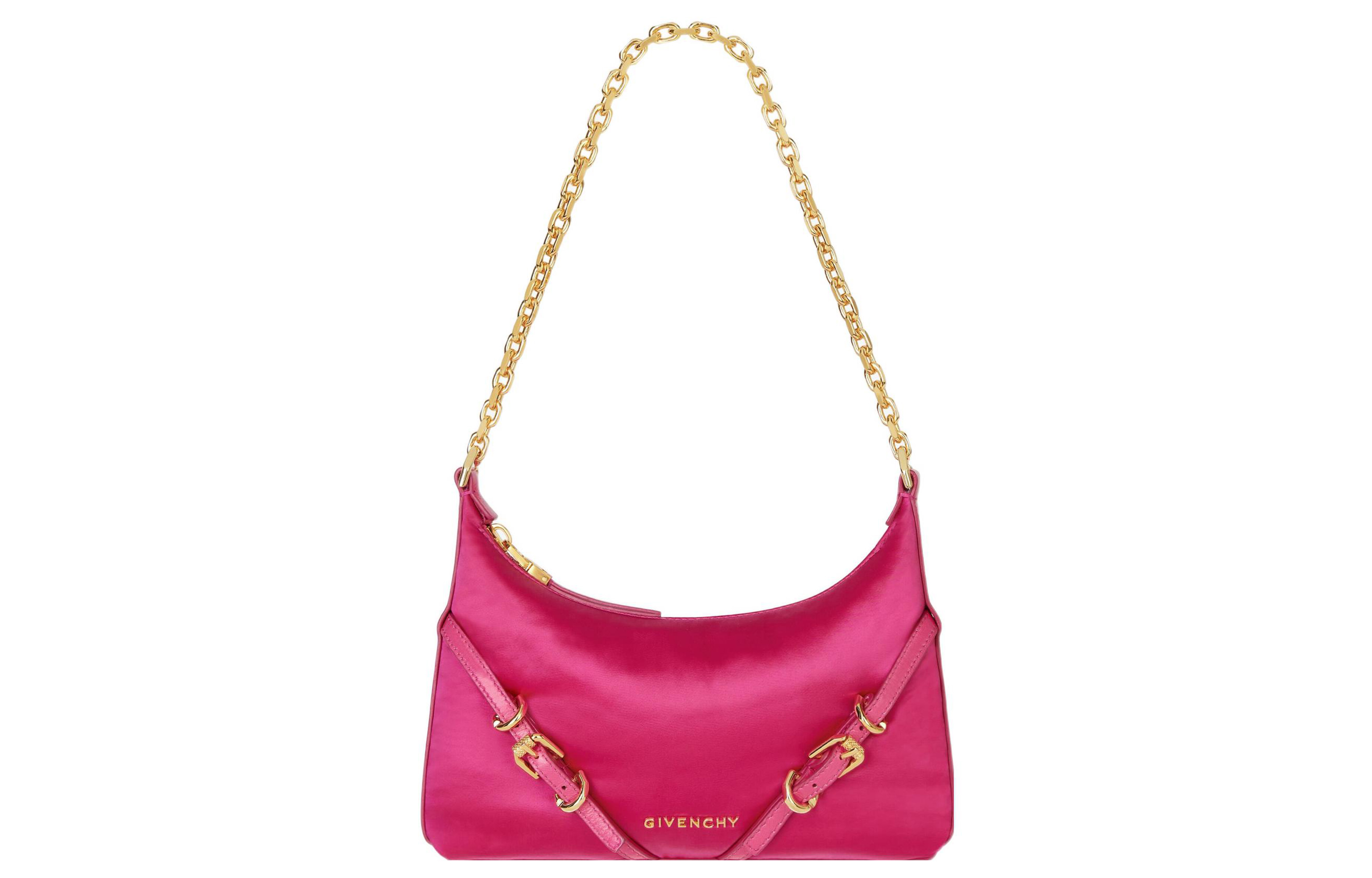 Сумка Voyou из кожи коровы, женская наплечная сумка неоново-розового цвета Givenchy
Сумка Voyou из кожи коровы, женская наплечная сумка неоново-розового цвета Givenchy