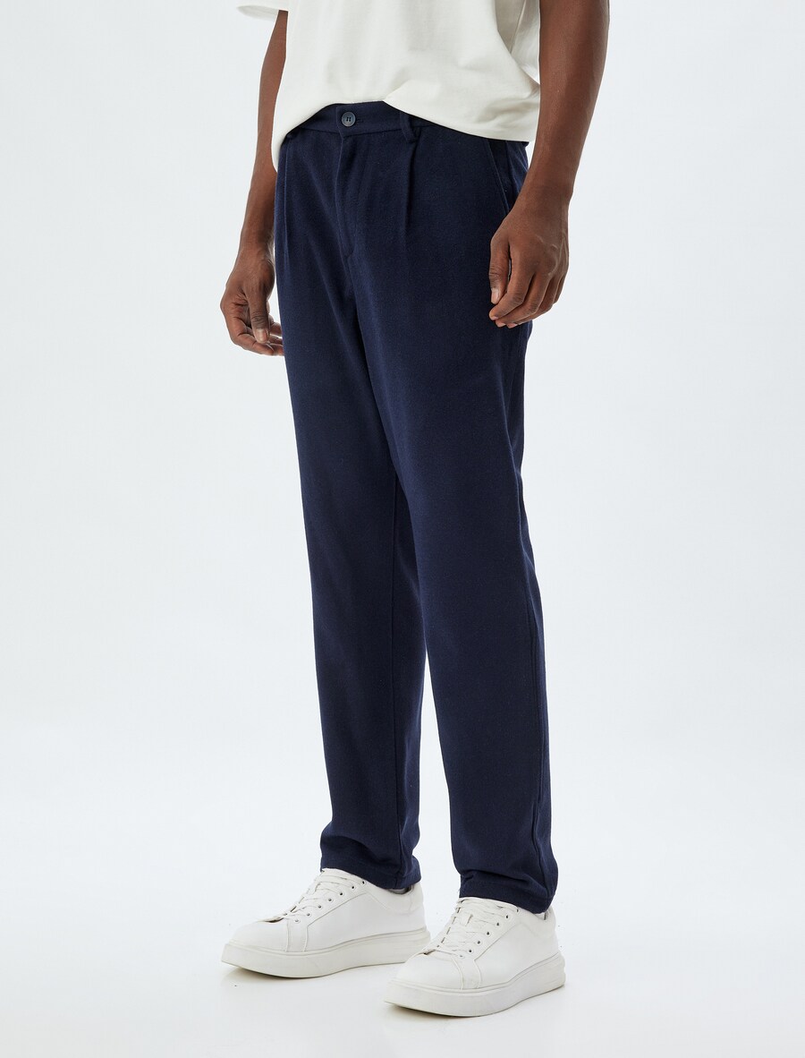 Обычные брюки Koton, темно-синий
Обычные брюки Koton, темно-синий