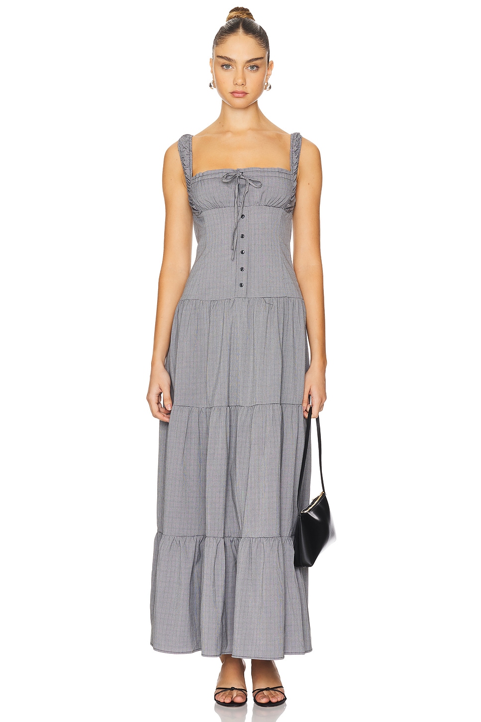 Платье макси «балерина» Lioness, цвет onyx gingham
Платье макси «балерина» Lioness, цвет onyx gingham