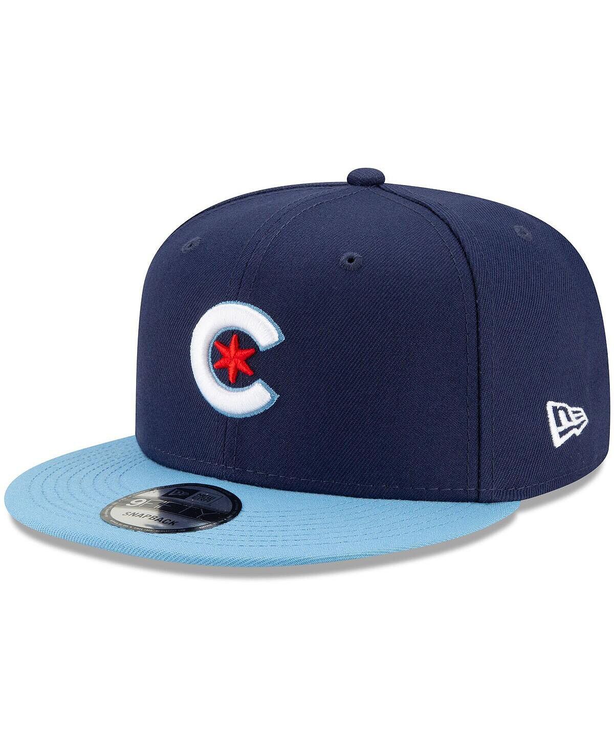 Мужская темно-синяя и голубая регулируемая кепка Chicago Cubs City Connect 9FIFTY Snapback New Era
Мужская темно-синяя и голубая регулируемая кепка Chicago Cubs City Connect 9FIFTY Snapback New Era