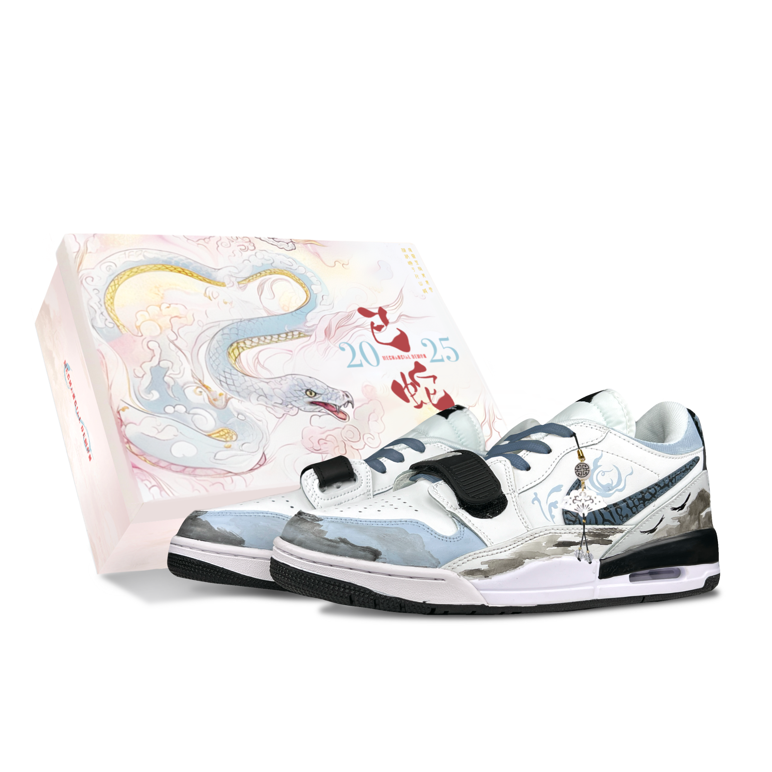 Jordan Баскетбольные кроссовки Legacy 312 Boom Plan Ling Mountain с низким верхом, износостойкие, антискользящие, мужские, светло-синие
Jordan Баскетбольные кроссовки Legacy 312 Boom Plan Ling Mountain с низким верхом, износостойкие, антискользящие, мужские, светло-синие