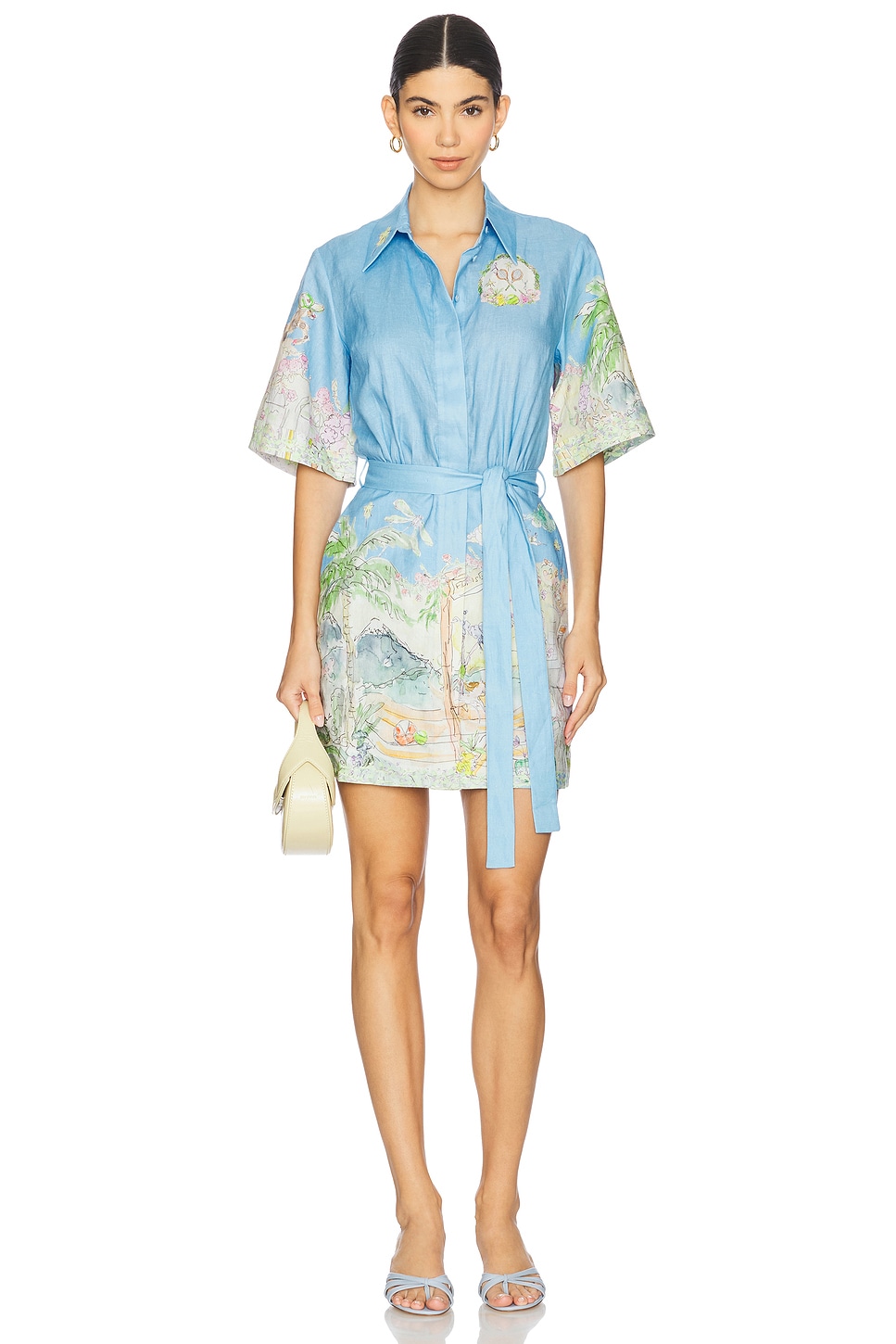 Мини-платье Anouk Alemais, sky
Мини-платье Anouk Alemais, sky