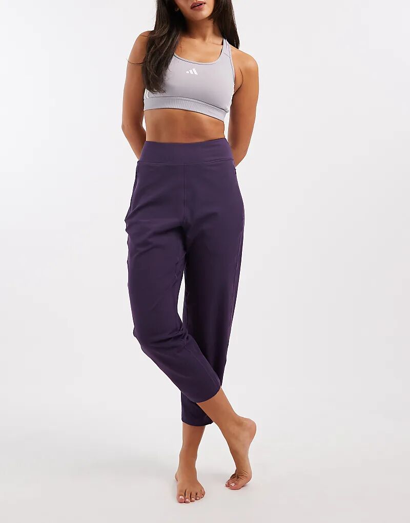 Штаны для йоги Adidas Training All me, фиолетовый
Штаны для йоги Adidas Training All me, фиолетовый