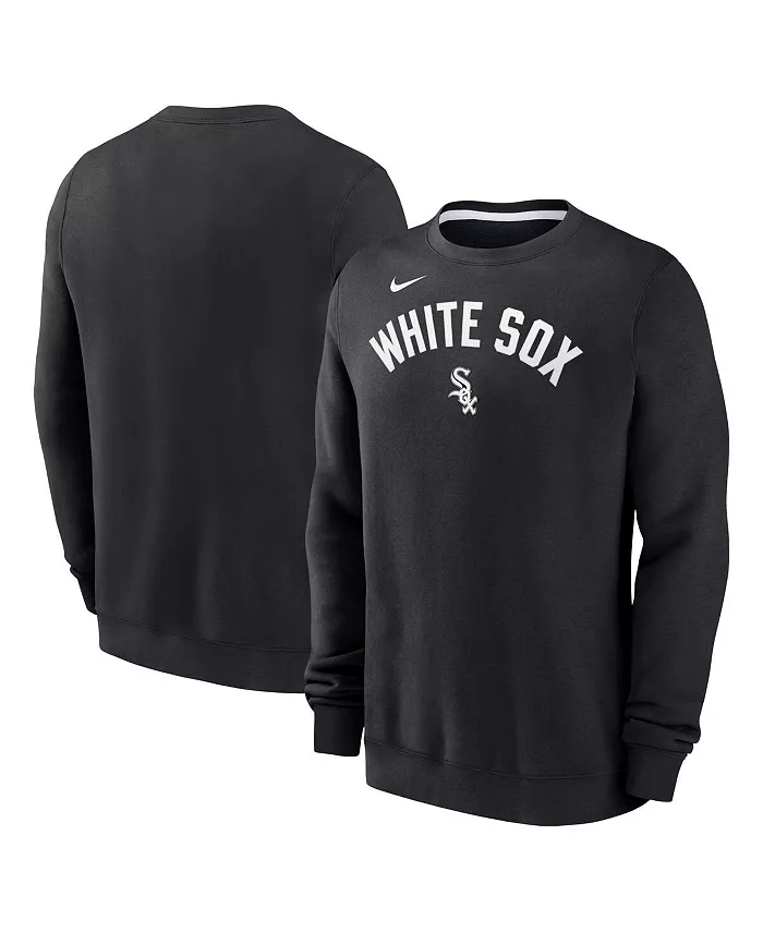 Мужская черная классическая флисовая толстовка Chicago White Sox Performance Pullover Nike
Мужская черная классическая флисовая толстовка Chicago White Sox Performance Pullover Nike