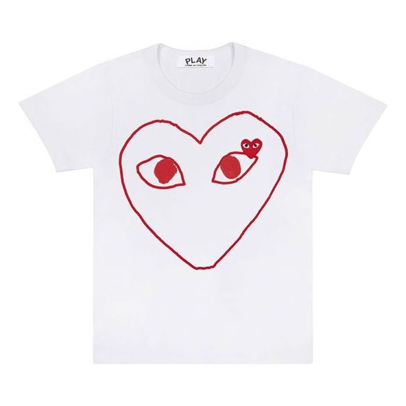 Футболка outline heart t-shirt 'white' Comme Des Garcons Play, белый
Футболка outline heart t-shirt 'white' Comme Des Garcons Play, белый