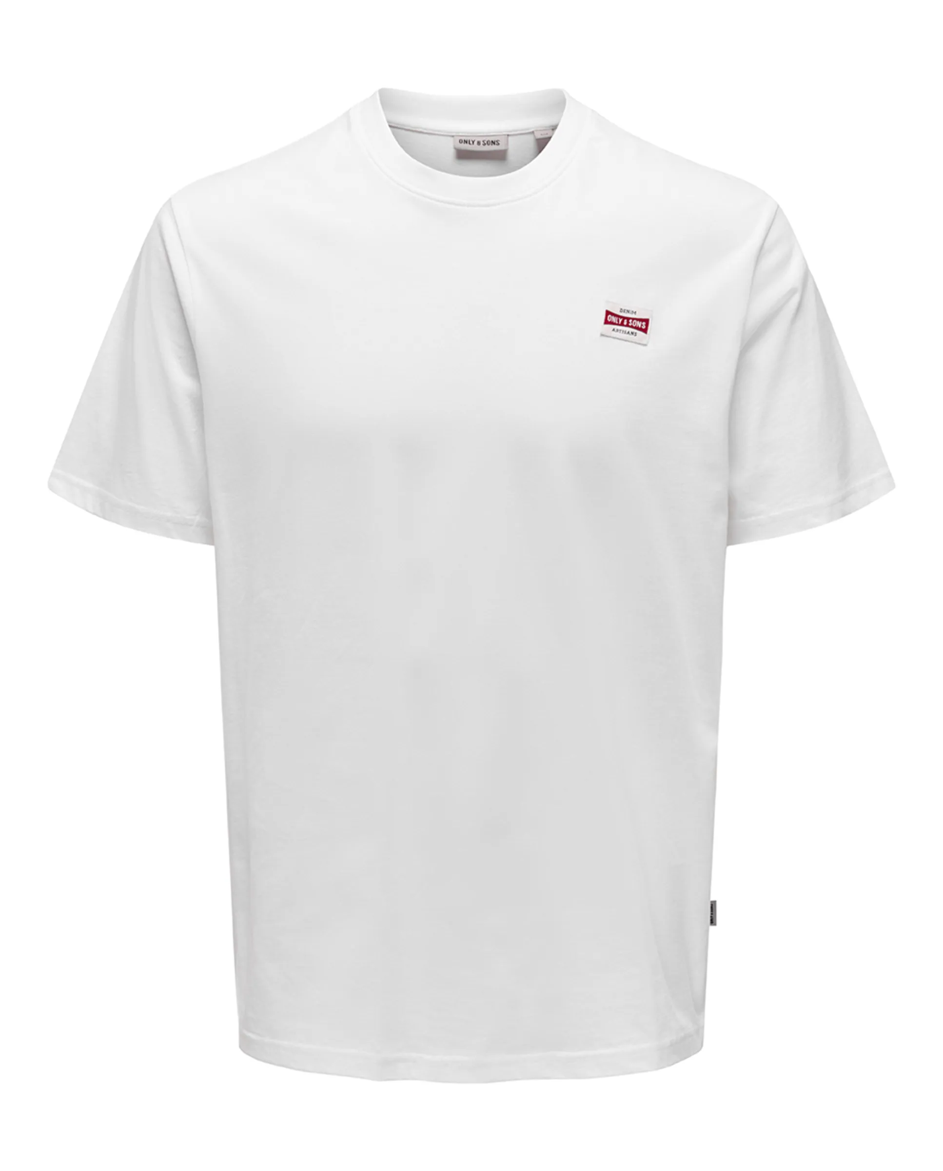 Мужская футболка классического кроя Only & Sons, белый
Мужская футболка классического кроя Only & Sons, белый