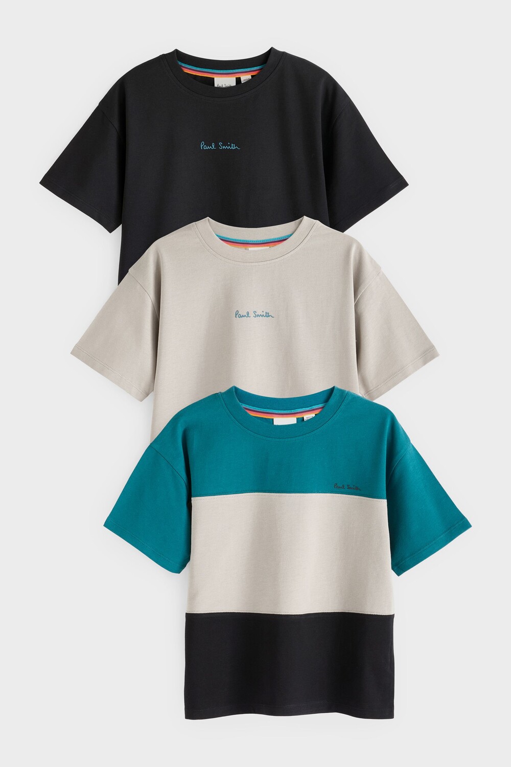 Футболки для мальчиков с фирменной надписью из 100% хлопка, 3 шт в упаковке Paul Smith Junior, серый
Футболки для мальчиков с фирменной надписью из 100% хлопка, 3 шт в упаковке Paul Smith Junior, серый