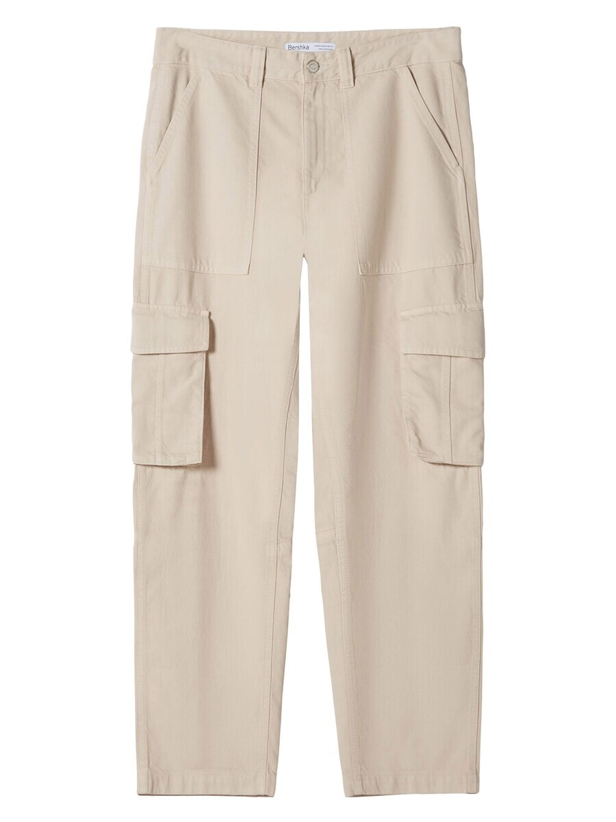 Брюки карго Bershka, экрю
Брюки карго Bershka, экрю