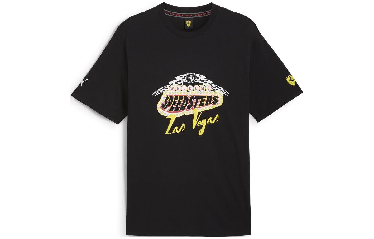 Мужская футболка Ferrari X, черная Puma, черный
Мужская футболка Ferrari X, черная Puma, черный