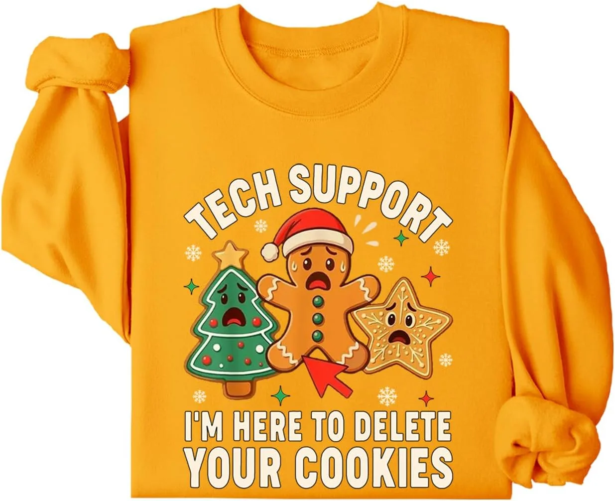 Толстовка Tech Support с принтом "I Am Here to Delete Cookies" Racsea
Толстовка Tech Support с принтом "I Am Here to Delete Cookies" Racsea