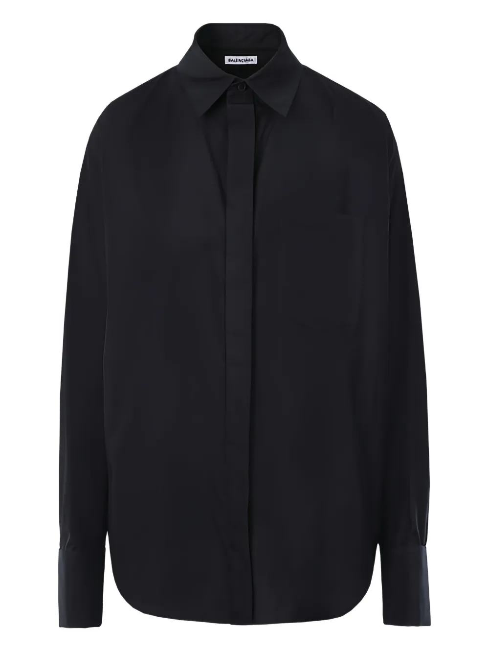 Рубашка с вышитым логотипом BALENCIAGA, черный
Рубашка с вышитым логотипом BALENCIAGA, черный