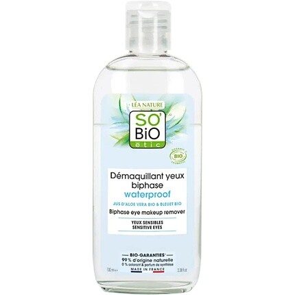 Двухфазное водостойкое средство для снятия макияжа с глаз 100 мл So'bio Étic
Двухфазное водостойкое средство для снятия макияжа с глаз 100 мл So'bio Étic