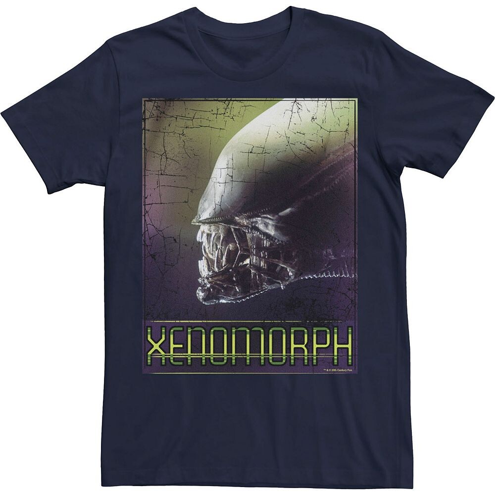 Мужская футболка с постером профиля Alien Xenomorph Licensed Character, темно-синий
Мужская футболка с постером профиля Alien Xenomorph Licensed Character, темно-синий