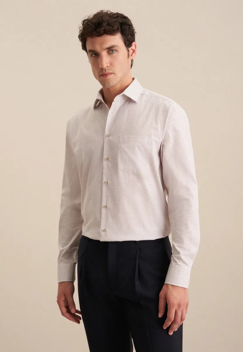 Деловая рубашка seidensticker "Regular", стандартный длинный рукав, воротник Kent, принт, серый
Деловая рубашка seidensticker "Regular", стандартный длинный рукав, воротник Kent, принт, серый