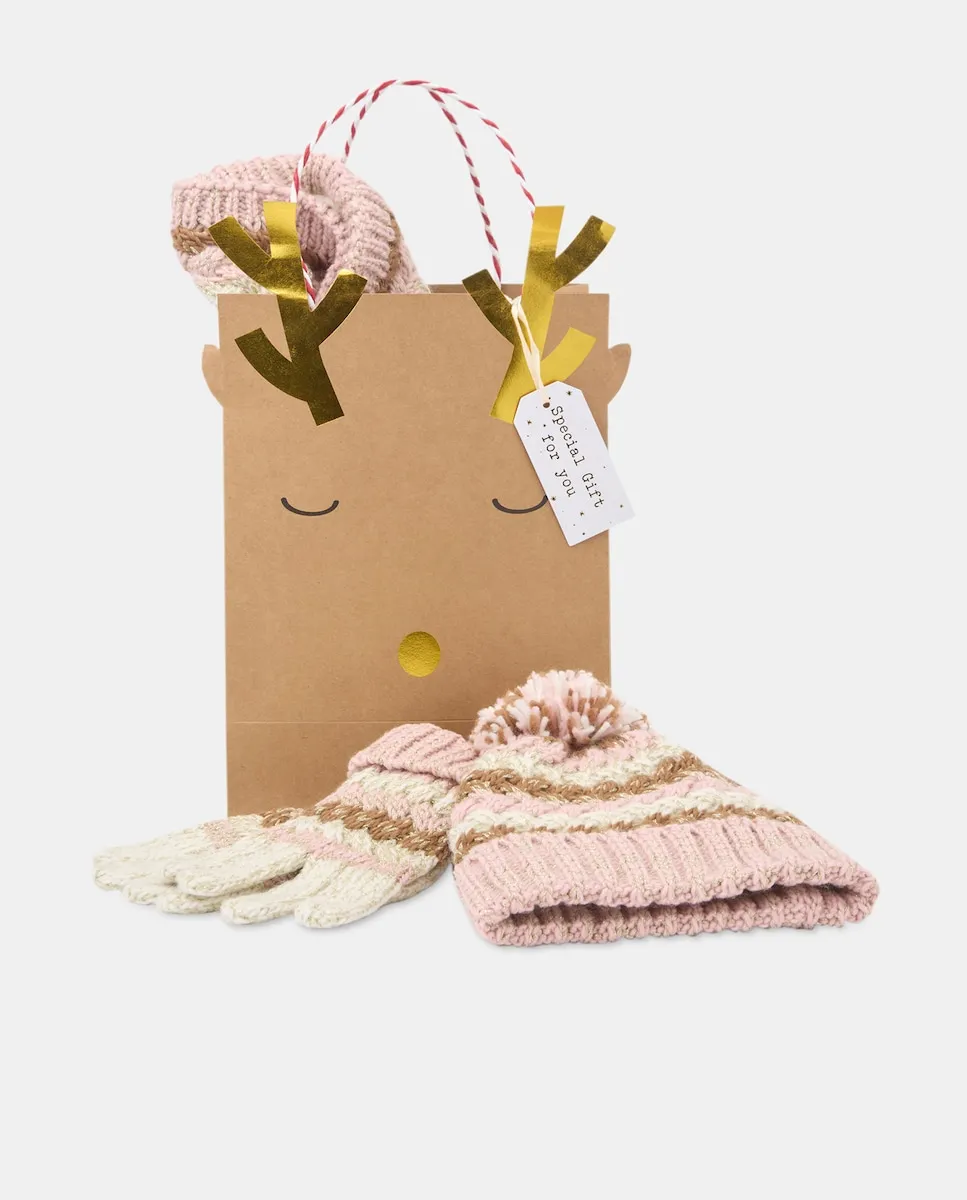 Набор из 3 предметов: жаккард с полосками для девочки Kids El Corte Inglés, мультиколор
Набор из 3 предметов: жаккард с полосками для девочки Kids El Corte Inglés, мультиколор