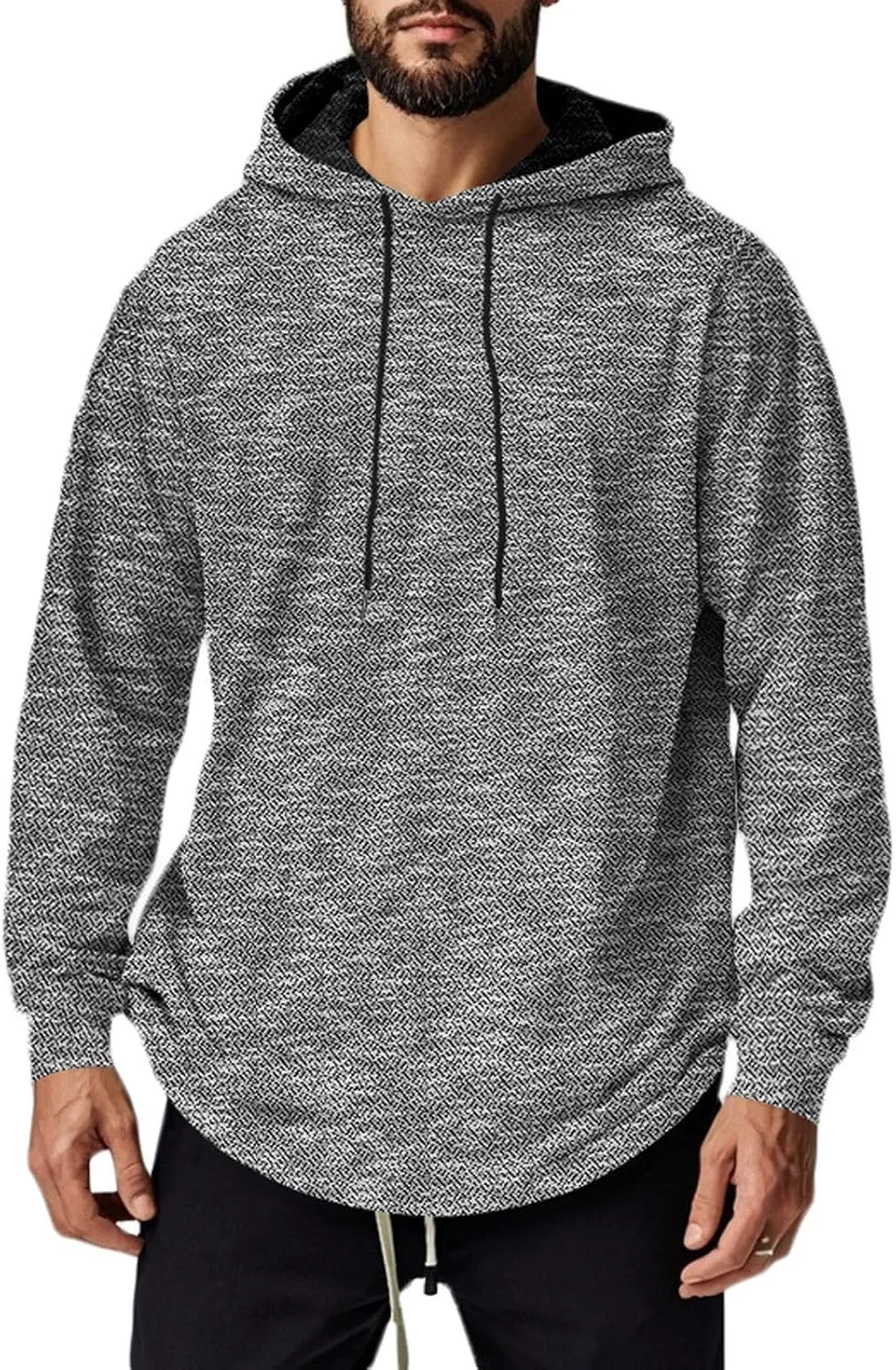 Мужской худи Vintage с кулиской, легкий и свободный
Мужской худи Vintage с кулиской, легкий и свободный