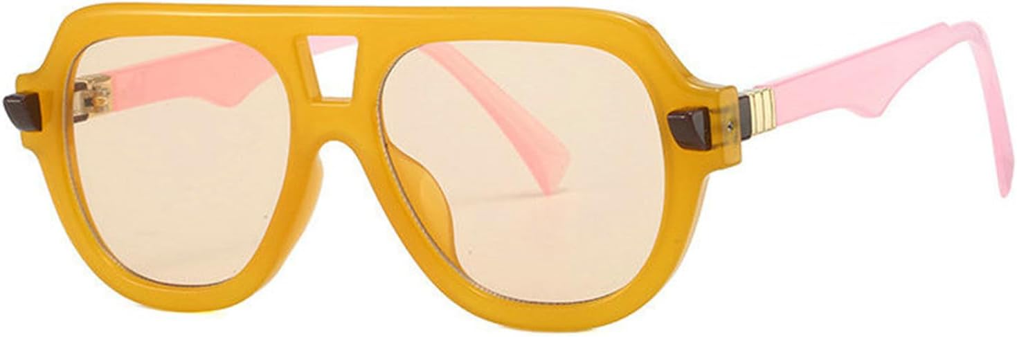 Солнцезащитные очки Helena Retro с двойной перемычкой в стиле 70-х, модель Pilot, модные, квадратные, стильные, с защитой от УФ-излучения UV400, винтажные, S67, Orange
Солнцезащитные очки Helena Retro с двойной перемычкой в стиле 70-х, модель Pilot, модные, квадратные, стильные, с защитой от УФ-излучения UV400, винтажные, S67, Orange