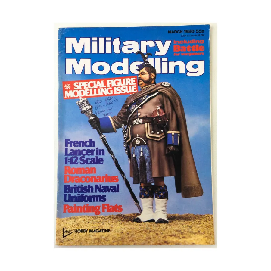 Том. 10, №3 «Французский улан, римский драконарий, униформа британских военно-морских сил», Military Modelling Magazine (Model & Allied Publications)
Том. 10, №3 «Французский улан, римский драконарий, униформа британских военно-морских сил», Military Modelling Magazine (Model & Allied Publications)