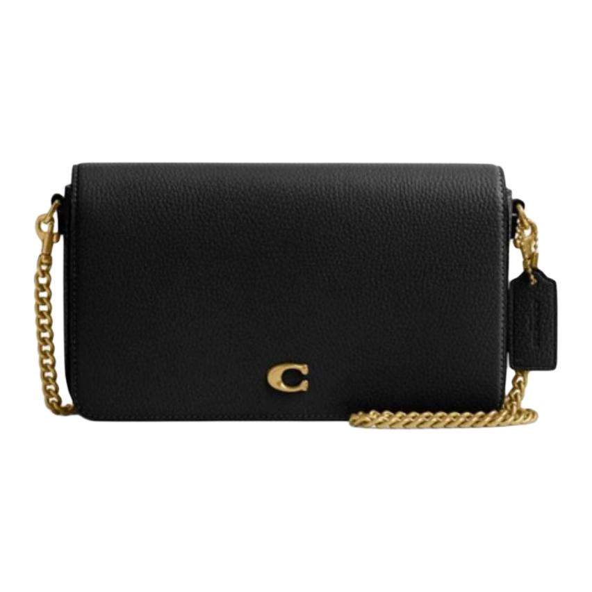 COACH Кожаная сумка через плечо миниатюрная женская черная
COACH Кожаная сумка через плечо миниатюрная женская черная