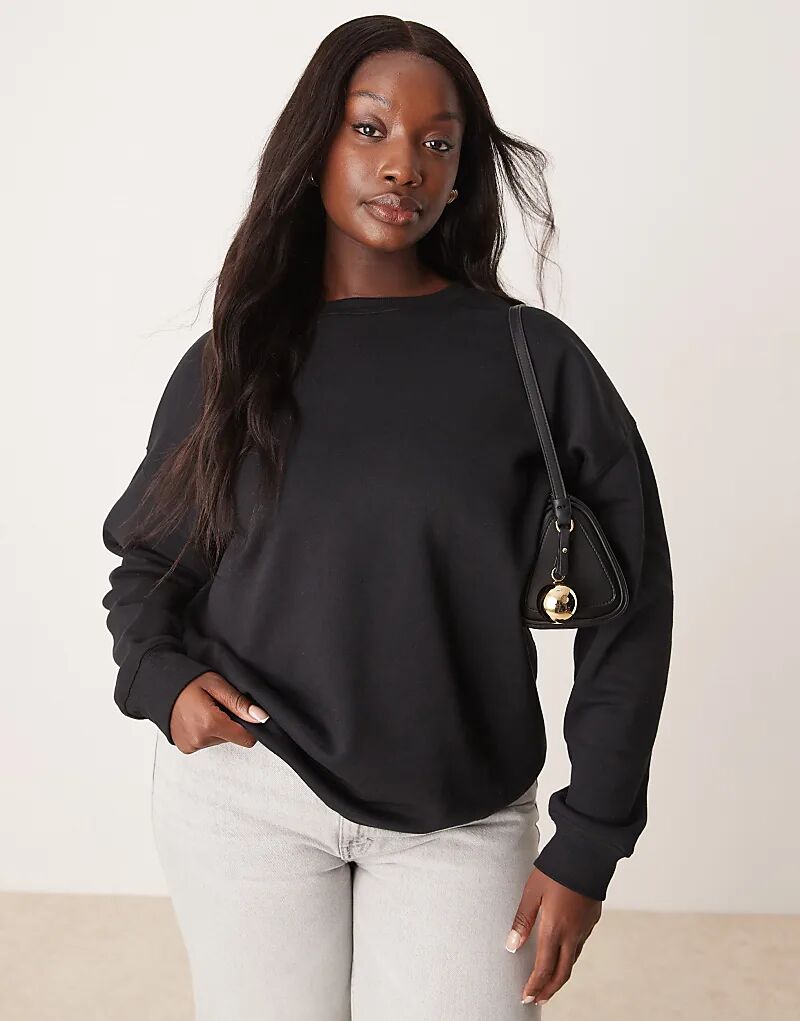 Толстовка New Look Curve черного цвета
Толстовка New Look Curve черного цвета