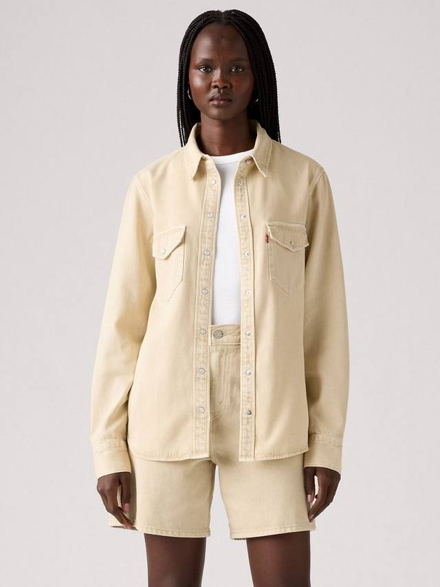 Классическая вестерн рубашка из хлопковой смеси Levi's, Natural
Классическая вестерн рубашка из хлопковой смеси Levi's, Natural