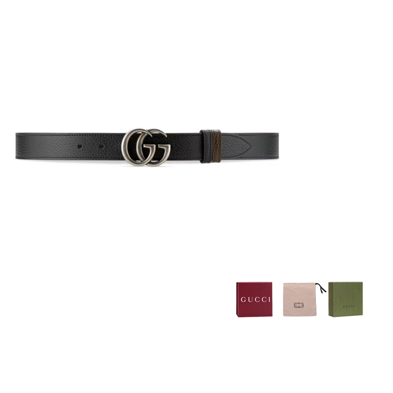 Ремень Gg Marmont реверсивный GUCCI, черный
Ремень Gg Marmont реверсивный GUCCI, черный