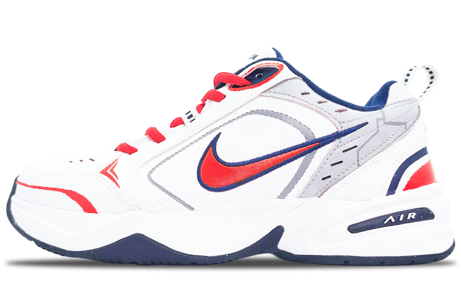 Кроссовки Nike Air Monarch 4 Chunky Sneakers Unisex Low-top Red/silver-grey, белый
Кроссовки Nike Air Monarch 4 Chunky Sneakers Unisex Low-top Red/silver-grey, белый