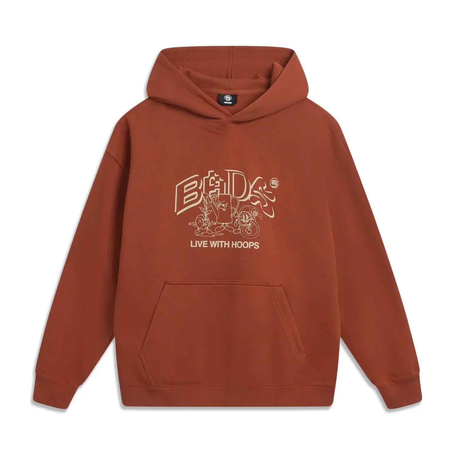 Толстовка из баскетбольной коллекции мужская LINING, красный
Толстовка из баскетбольной коллекции мужская LINING, красный