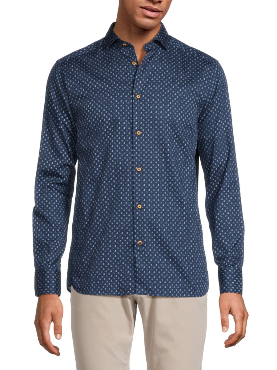 Футболка с микро-принтом Luchiano Visconti, темно-синий
Футболка с микро-принтом Luchiano Visconti, темно-синий