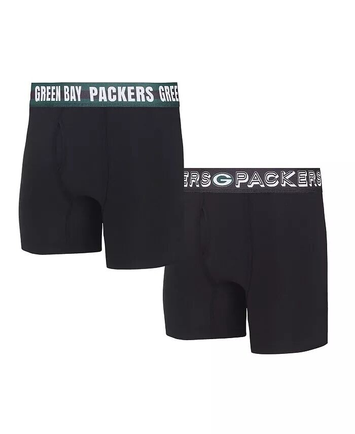 Мужские трусы-боксеры Green Bay Packers Gauge, комплект из двух трусов-боксеров Concepts Sport, черный
Мужские трусы-боксеры Green Bay Packers Gauge, комплект из двух трусов-боксеров Concepts Sport, черный