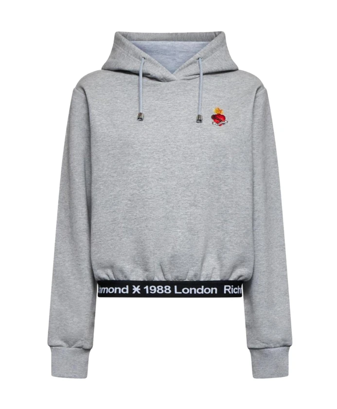 Худи с эластичной вставкой Richmond, серый
Худи с эластичной вставкой Richmond, серый