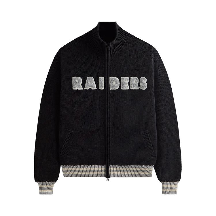 Свитер Kith &, 47 for the NFL: Raiders Wyona Full Zip Sweater, Black 
Свитер Kith &, 47 for the NFL: Raiders Wyona Full Zip Sweater, Black