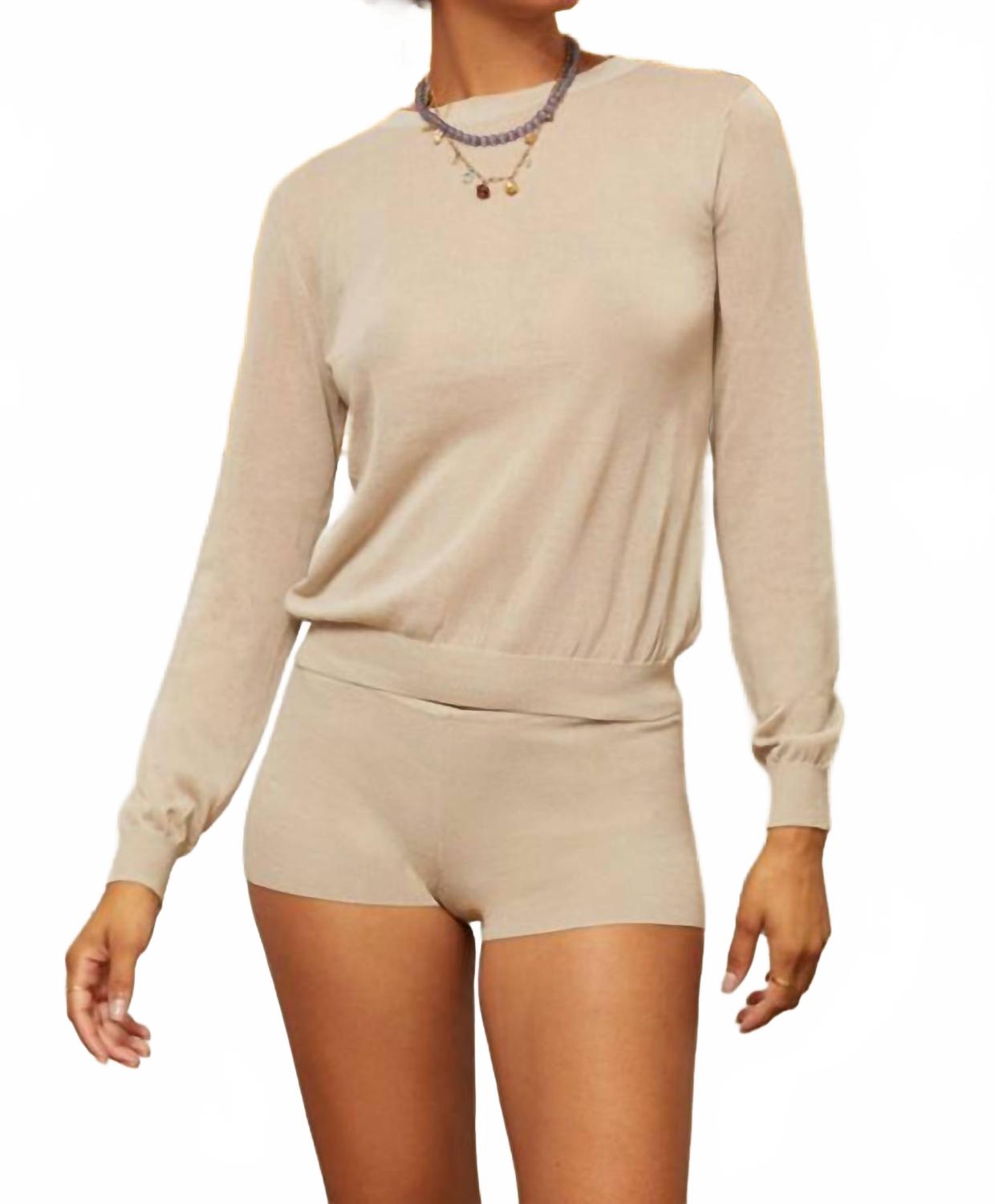 Женские шорты Calypso в цвете камень CIAO LUCIA, Stone
Женские шорты Calypso в цвете камень CIAO LUCIA, Stone