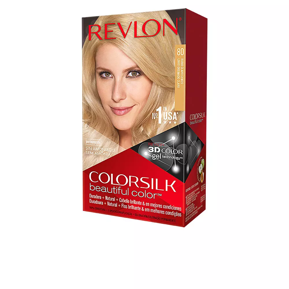 Краска для волос Colorsilk tinte Revlon Mass Market, цвет 80-rubio claro cenizo, 1 шт.
Краска для волос Colorsilk tinte Revlon Mass Market, цвет 80-rubio claro cenizo, 1 шт.
