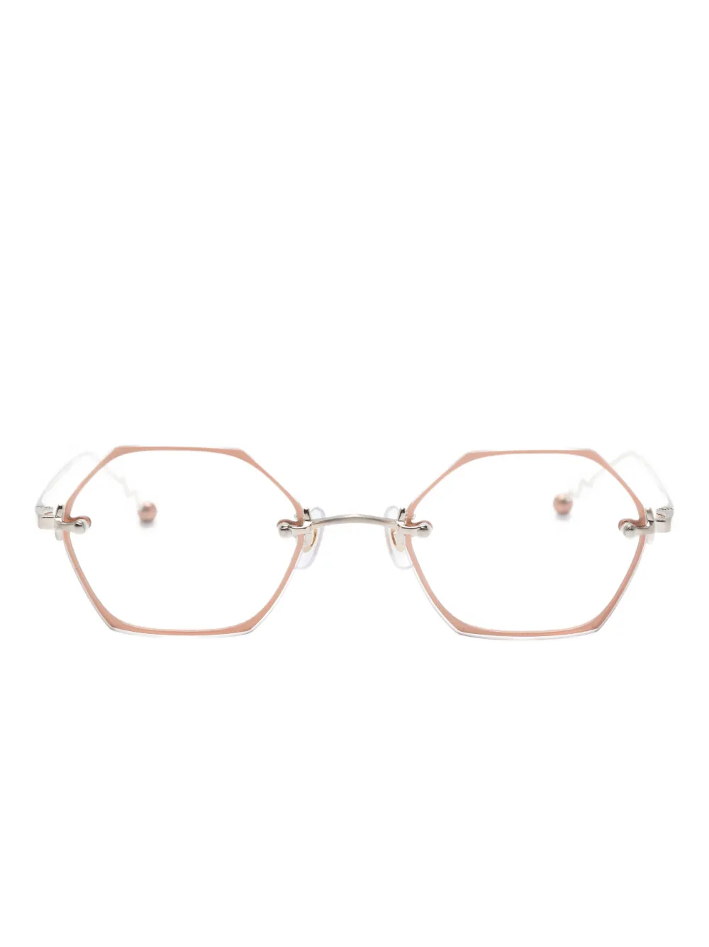 Очки G в геометричной оправе Megane And Me, серебристый
Очки G в геометричной оправе Megane And Me, серебристый