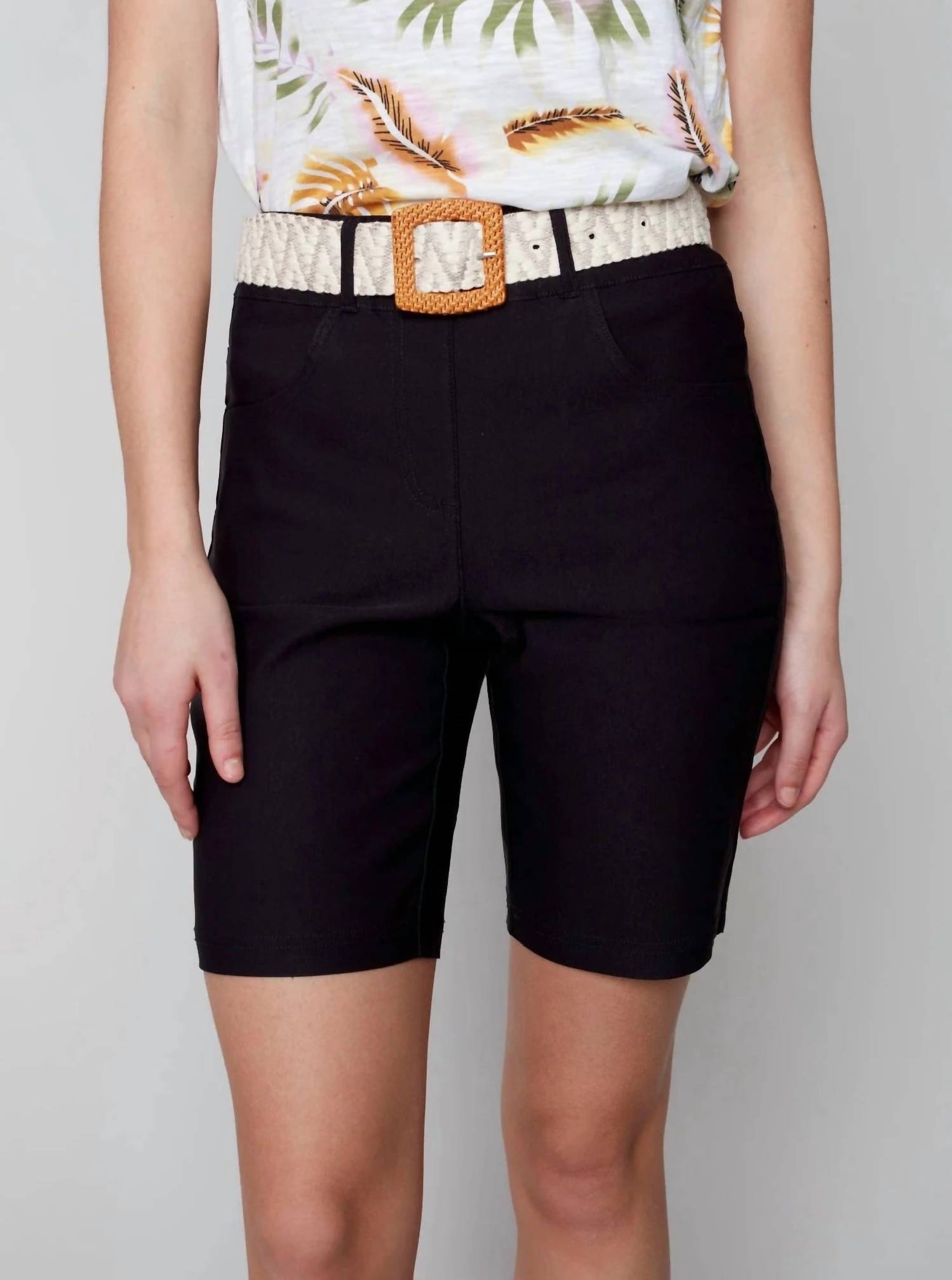 Шорты женские CHARLIE B, черный
Шорты женские CHARLIE B, черный