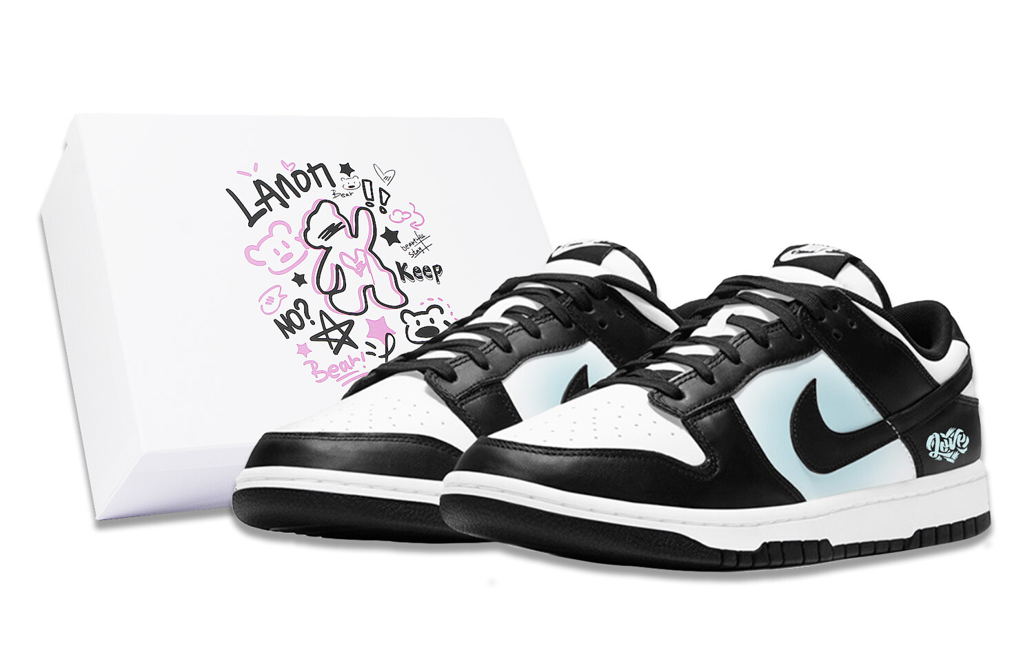 Кроссовки Nike Dunk Skateboarding Shoes Unisex Low-top University Blue/Black/White, синий
Кроссовки Nike Dunk Skateboarding Shoes Unisex Low-top University Blue/Black/White, синий