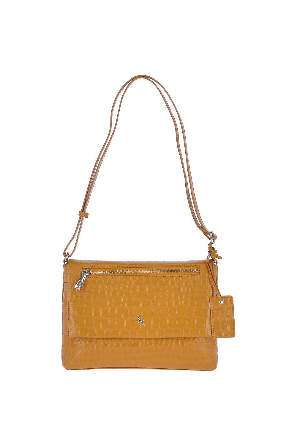Сумка через плечо 'Siane' из натуральной кожи с принтом под крокодила Ashwood Leather, желтый
Сумка через плечо 'Siane' из натуральной кожи с принтом под крокодила Ashwood Leather, желтый