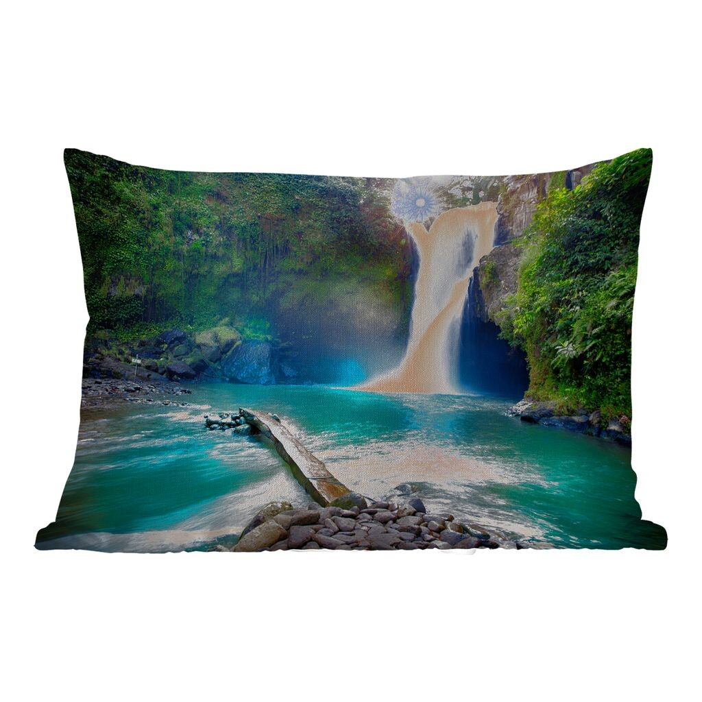 Уличная подушка MuchoWow - Водопад - Камни - Пейзаж - Растения - Вода - 60x40 см - Устойчивость к атмосферным воздействиям - Подушки для отдыха - Чехлы для подушек - Декоративные чехлы для подушек - Декоративные чехлы для подушек, мультиколор
Уличная подушка MuchoWow - Водопад - Камни - Пейзаж - Растения - Вода - 60x40 см - Устойчивость к атмосферным воздействиям - Подушки для отдыха - Чехлы для подушек - Декоративные чехлы для подушек - Декоративные чехлы для подушек, мультиколор