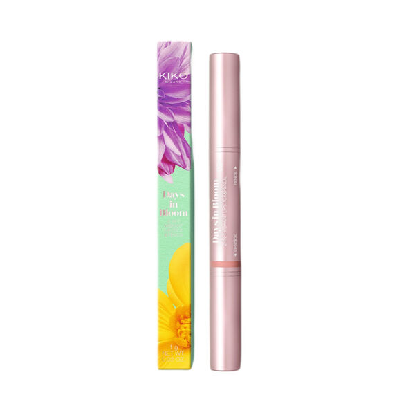Помада и карандаш для губ с интенсивным сатиновым финишем 02 mauve addict, 1 г Kiko Milano Days in bloom 2-in-1 vibrant lipstick&pencil
Помада и карандаш для губ с интенсивным сатиновым финишем 02 mauve addict, 1 г Kiko Milano Days in bloom 2-in-1 vibrant lipstick&pencil