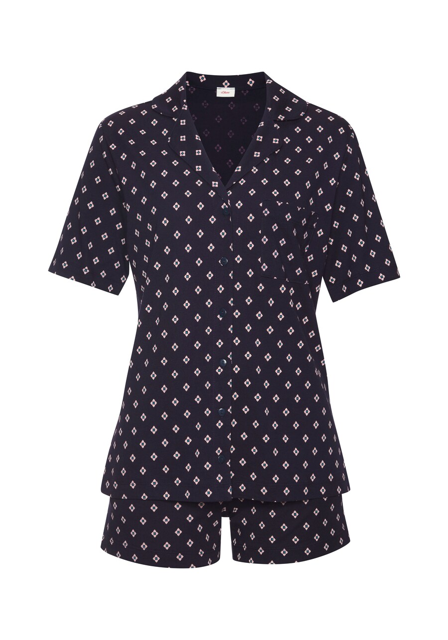 Короткий пижамный комплект s.Oliver, цвет marine blue/Light blue
Короткий пижамный комплект s.Oliver, цвет marine blue/Light blue