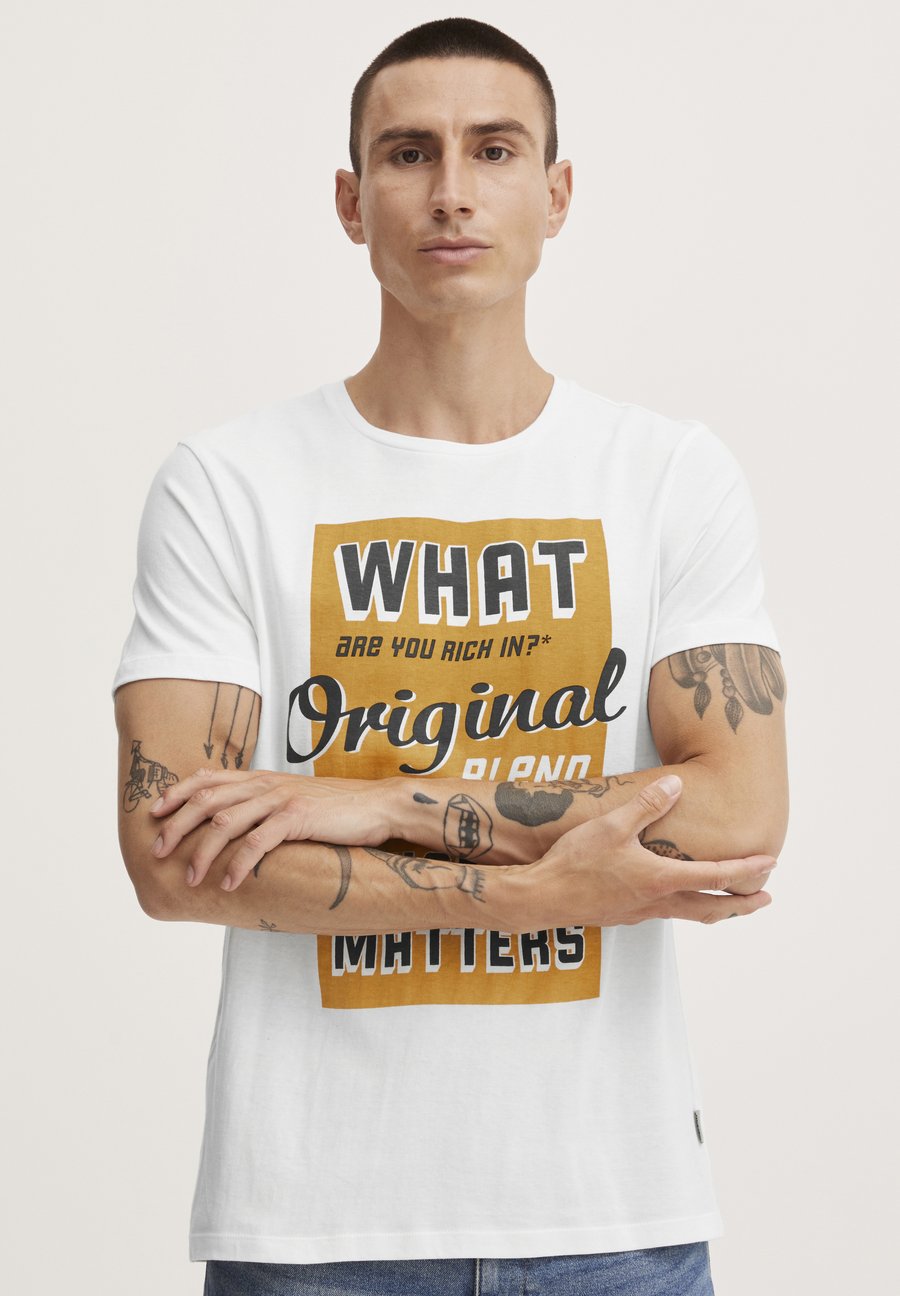 Футболка Blend Print T-shirt, Snow White/White, Белый, Футболка Blend Print T-shirt, Snow White/White
Футболка Blend Print T-shirt, Snow White/White, Белый, Футболка Blend Print T-shirt, Snow White/White