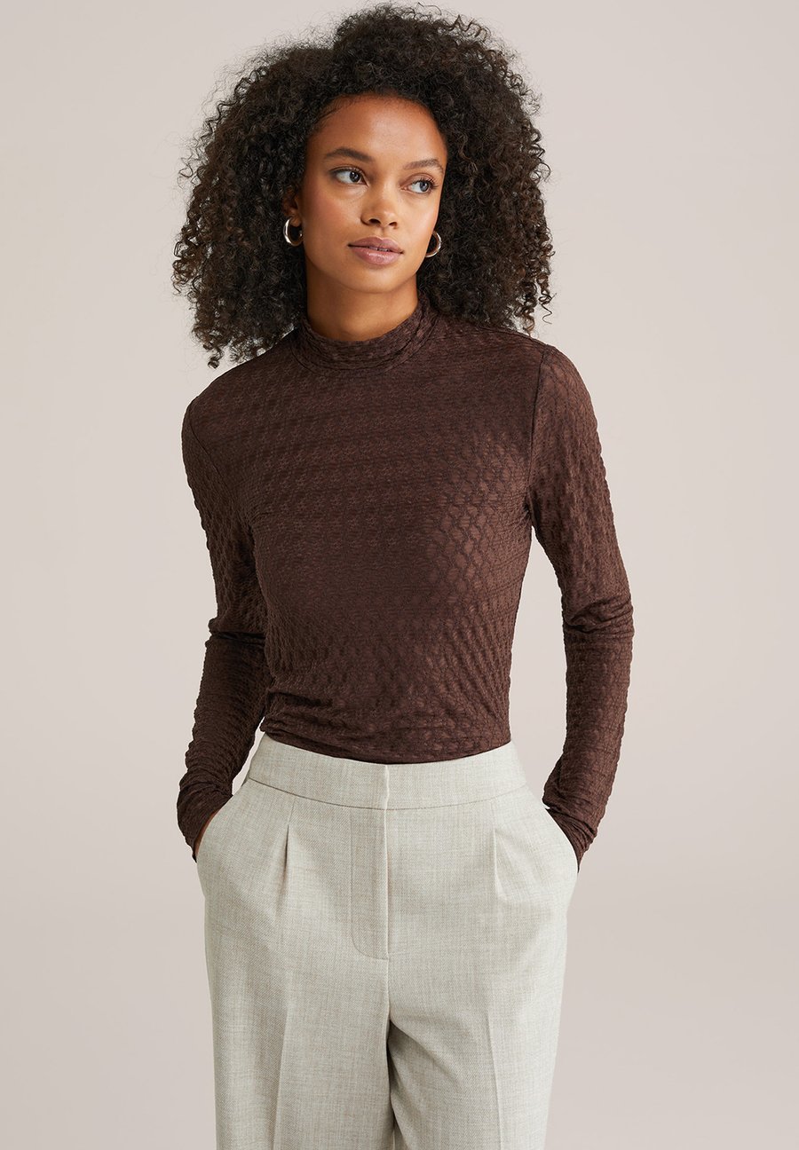 Блуза WE Fashion Blouse, Dark Brown
Блуза WE Fashion Blouse, Dark Brown