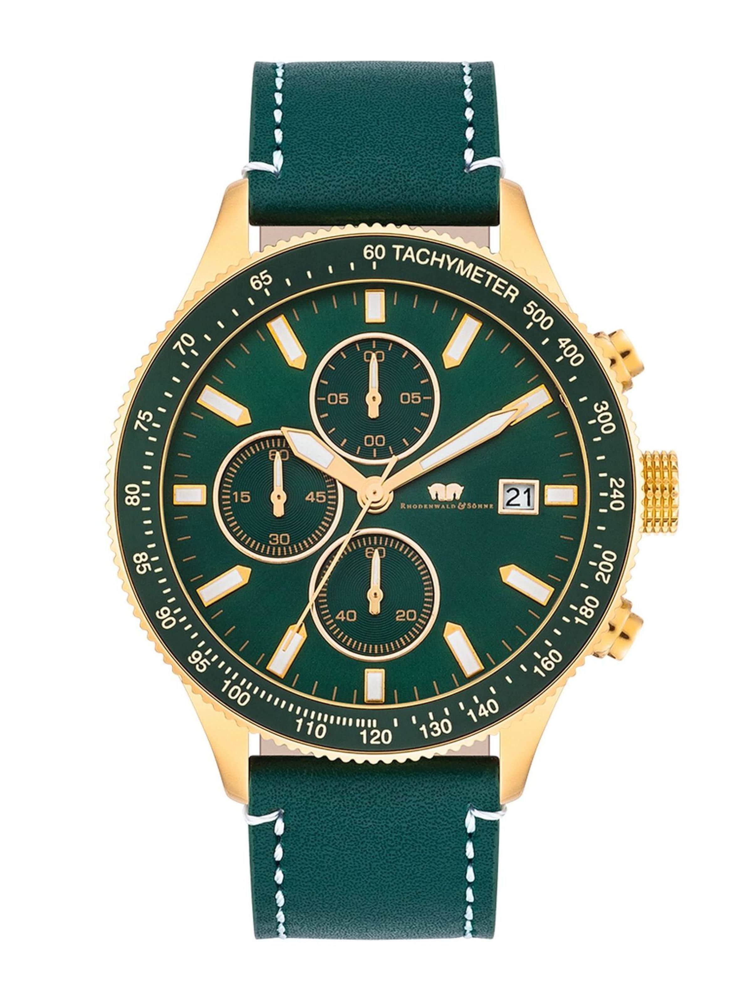 Rhodenwald & Söhne Часы Analog в зеленом цвете
Rhodenwald & Söhne Часы Analog в зеленом цвете