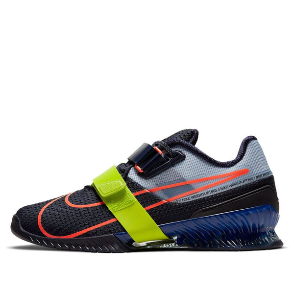 Кроссовки romaleos 4 'blackened blue cyber' Nike, черный
Кроссовки romaleos 4 'blackened blue cyber' Nike, черный